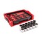Tekton Socket Set, Steel, 12 Pieces SHD92709 - alternate 2