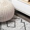 Jonathan Y Carwa Tribal Diamond Trellis Ivory/Black 2 ft. x 10 ft. Indoor/Outdoor Runner Rug SMB128D-210 - alternate 2
