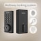 Philips Smart Wi-Fi Door Lock with Push Button Lighted Keypad Pin Code, Fingerprint Scanner DDLOM1042X-1HW-MB - alternate 2