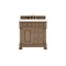 James Martin Vanities Brookfield 36 in. Single Vanity, Pecan, w/ 3 CM White Zeus Silestone Top 547-V36-PCN-3WZ - alternate 1