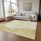 Homeroots 5' X 8' Gold Wheat And Beige Abstract Washable Indoor Outdoor Area Rug 582021 - alternate 2