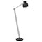 Homeroots 65" Black Adjustable Traditional Shaped Floor Lamp With Black Dome Shade 526286 - alternate 1