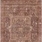 Homeroots 9' X 12' Burgundy Medallion Washable Indoor Outdoor Area Rug 607996 - alternate 2