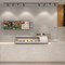 Koolmore 60 in. Glass Sushi Countertop Display Refrigerator with 6 Stainless Steel Trays in White KM-SR60-WH - alternate 3