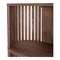 Homeroots 57" Natural and Brown Wood Three Tier Bookcase 517721 - alternate 2