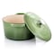 Crock-Pot Artisan 2 Piece 7 Quarts Enameled Cast Iron Dutch Oven in Pistachio Green 124965.02 - alternate 3
