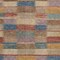 Homeroots 8' X 10' Beige Blue And Gold Striped Washable Indoor Outdoor Area Rug 615467 - alternate 4