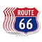 Signmission Route Marker Shield Sign Route 66, 12 inch X 12 inch, Aluminum Metal Sign, 5PK SHI-A-5Pack-12-459 - alternate 1