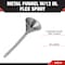 Performance Tool Metal Funnel With 12 In Flex Spout Funnel-Metal, W219 W219 - alternate 3