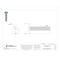 Tamper-Pruf Screws #10-32 x 1 in Hex Button Tamper Resistant Screw, Black Oxide Finish, Case Hardened Steel, 25 PK 21440 - alternate 3