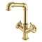 Kingston Brass Two-Handle Single-Hole Bathroom Faucet with Push Pop-Up Drain, Brushed Brass LS6303CG - alternate 1