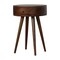 Homeroots 22" Chestnut Solid Wood One Drawer Nightstand 651496 - alternate 4