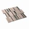 Apollo Tile Brown Gray 11.8 in x 11.8 in Glass, Stone Polished Floor and Wall Mosaic Tile 4.83 sqft/case, 5PK APLHTC88537-MA - alternate 2