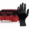 Night Angel Nitrile Powder Free Exam Glove - 4 mil Thickness x 9.40in Glove Length - Medium Size - For, 10PK NGL225 - alternate 1