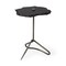 Homeroots 24" Slate Gray And Black Stone End Table 380689 - alternate 1