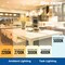 Bulbrite LED Filament 9W Dimmable A19 Light Bulb, Frost Glass, Medium E26 Base, 5000K, 800lu, 24PK 861697 - alternate 4