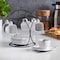 Gibson Elite Gracious Dining 12 Piece 3.25 Ounce Ceramic Espresso Cup and Saucer Set in White 101992.13RM - alternate 3