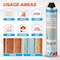 Adhesive Guru AG930S Insulation Foam Set, 24 Pack Spray Foam 32.8 oz. & 1 Foam Dispensing Gun & 1 Foam Cleaner adgr_V2_ InsFoam_Set_24pk - alternate 2