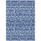 Homeroots 10' X 14' Navy Blue And Ivory Southwestern Washable Indoor Outdoor Area Rug 594183 - alternate 4