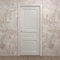 Sartodoors Sliding Pocket Door 30 x 80 inches, Ego 5012 Painted White Oak, Kit Rail Hardware, Solid Wood Int EGO5012PD-PWO-30 - alternate 2