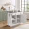 Crosley Shoreline Kitchen Island CF3038BR-WH - alternate 3