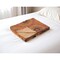 Homeroots 50" X 70" Brown And Beige Abstract Cotton Quilted Kantha Throw Blanket with Embroidery 544546 - alternate 3