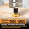Powertec Slab Flattening Router Bit, Surfacing Router Bit 1/4 Shank, 2 in. Diameter, 1/2 in. Cutting Depth 73056N - alternate 3