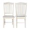 Whitewood Industries Chairs, Wood Back, 40.9 W 22.7 H C-49P - alternate 2