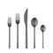 Mepra Due Ice Black Gold Flatware  Set - 5 Pcs. 104422005ION - alternate 1