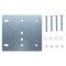 Mytee Products 2 PK 6inx6 1/2in E-Track Backing Plate Installation Kit w/Hardware for Trailer, 2PK ETKH-BPx2 - alternate 2