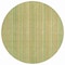 Homeroots 8' Artichoke Green Fern Green And Gold Round Striped Washable Indoor Outdoor Area Rug 616396 - alternate 4