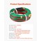 Vevor Oxygen Acetylene Hose 1/4-Inch x 25FT T Grade Hose 300PSI Max Working Pressure TTW1425A - alternate 3