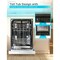 Black&Decker 24 inch Built-in Dishwasher with 6 Wash Programs-White BDW200MW - alternate 3