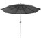 Pure Garden 10 ft Round Patio Umbrella Auto Tilt, Easy Crank, Vented Canopy Outdoor Umbrella for Shade 50-LG1416 - alternate 3