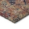 Homeroots 5' X 8' Red Orange and Blue Oriental Washable Non Skid Indoor Outdoor Area Rug 563785 - alternate 3