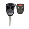 Aks Keys 2004 - 2007 Dodge Mitsubishi Remote Key Shell 3B LP RS-CHRYS-08 - alternate 1