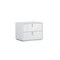 Homeroots Four Piece White Solid and Manufactured Wood Bedroom Set With Mirror 366261 - alternate 2