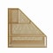 Martha Stewart Ryder Gold Mesh Metal Large Desktop Organizer with Magazine File Holder, Pen Holder, and Storage HH-OHD03-GLD-MS - alternate 3