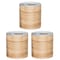 Carson Dellosa Grow Together Light Wood Grain Rolled Straight Bulletin Board Borders, 65 Feet Per Roll, 3PK 108510 - alternate 1