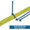 Kable Kontrol Metal Detectable Cable Zip Ties, 14 in L, Blue, Iron Impregnated Nylon 6-6, 120 lbs Strength CTMD-1400-120-BLUE - alternate 3