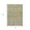 Homeroots 8' X 10' Green And Gold Oriental Washable Indoor Outdoor Area Rug 631128 - alternate 2