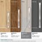Amerock Candler 10-1/16 inch 256mm Center-to-Center Satin Nickel Cabinet Pull BP29352G10 - alternate 2
