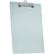 Acrimet 3 Pack Clipboard Letter Size Low Profile Clip & Side Rulers, Durable Plastic, Clear Green, 3PK 134.5 - alternate 3