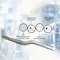 A2Z Scilab Forceps Micro 6 Inch Offset Serrated Narrow-Tip Stainless Steel Tweezers A2Z-ZR1135 - alternate 2