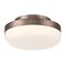 Euf Harwel, Flush Mount, 12", Harlow Bronze, White Glass 49830-019 - alternate 2