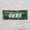 Signmission Farm Fresh Okra, 24 Inch x 72 Inch, Vinyl Banner B-72-30603 - alternate 3