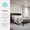 Martha Stewart Corbin Queen Size Solid Wood Platform Bed w/Wooden Headboard and Footboard, Dark Brown MG-090026-Q-DKBRN-MS - alternate 3