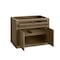 James Martin Vanities Chicago 36in Single Vanity, Walnut Whisper, w/ 3 CM Parisien Bleu Silestone Top 503-V36-WLW-3PBL - alternate 4