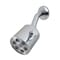 Kingston Brass 3" Round Raindrop Brass Shower Head with 5-3/8" Shower Arm, Polished Chrome K238A1CK - alternate 1