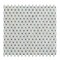 Apollo Tile White 11.4 in x 11.8 in Shell Polished Floor and Wall Mosaic Tile 18.68 sqft/case, 20PK APLJWS8804A - alternate 1